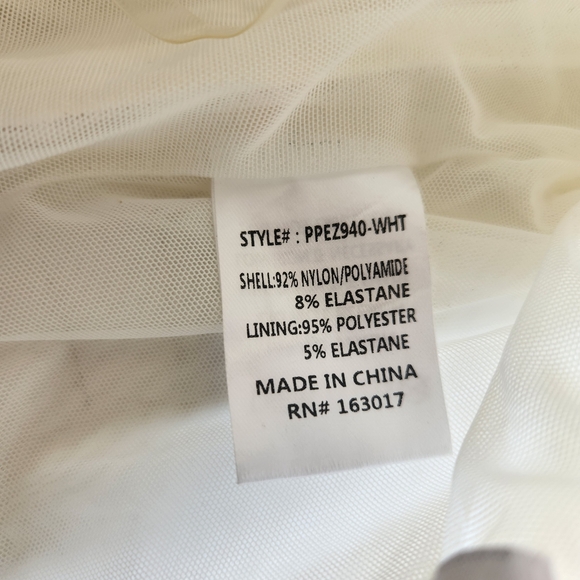 NWT Princess Polly Bustier Corset Top Ivory/White Mesh Boned Festival Top Size 6 - Picture 13 of 13